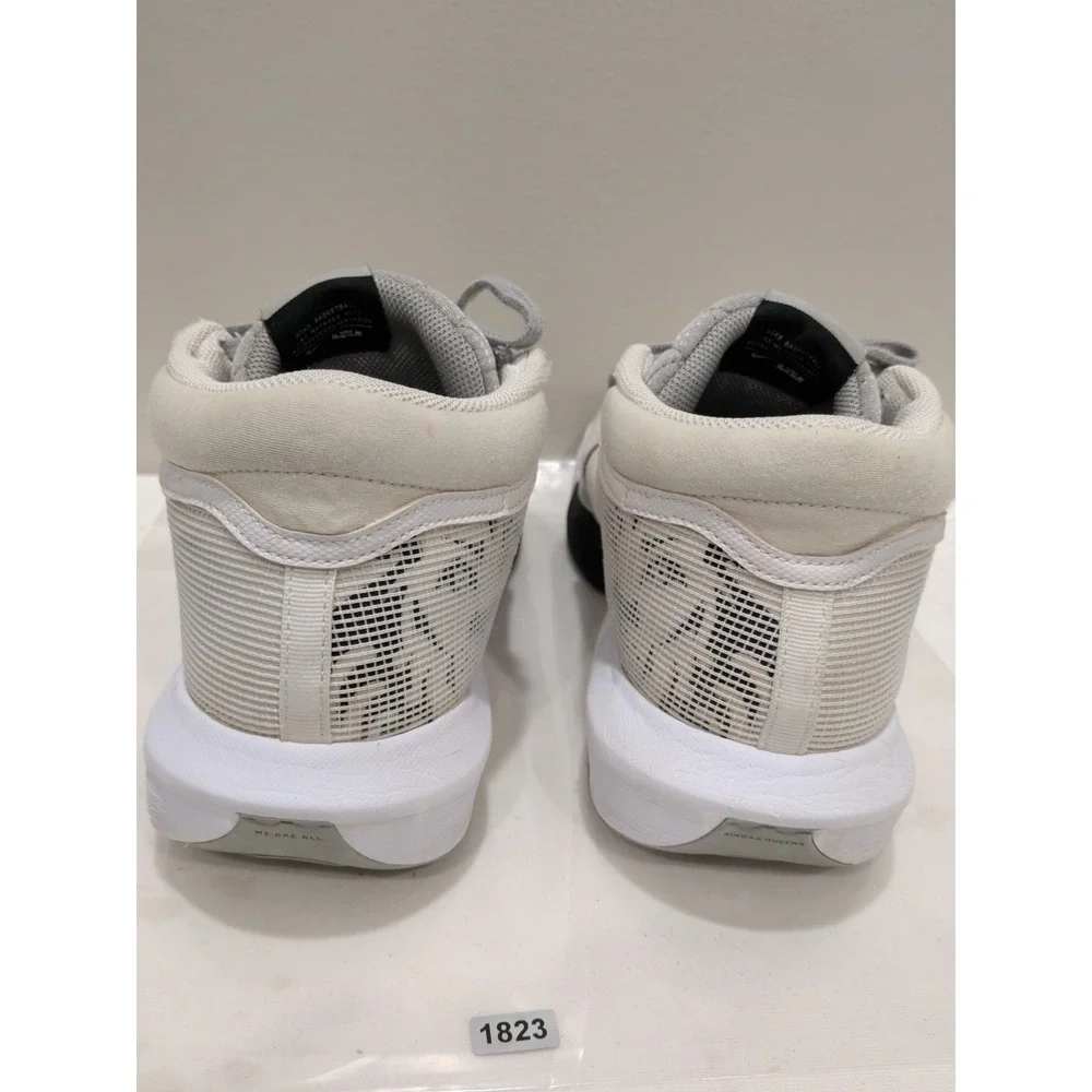 Mens Nike Lebron Witness VIII (White/Black-LT Smoke Grey) Size 10.5